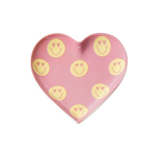 Schmuckschale Smiley Rosa Tray