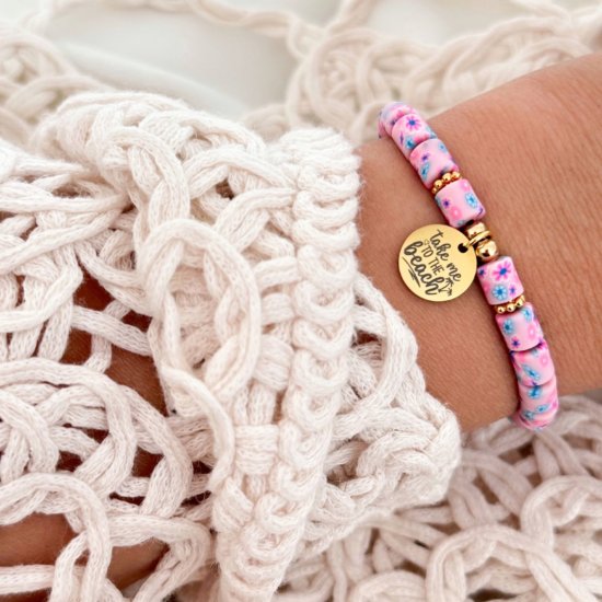 Armband Take me to the beach Gold