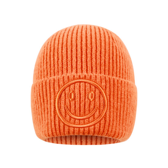 Mütze Smiley Orange