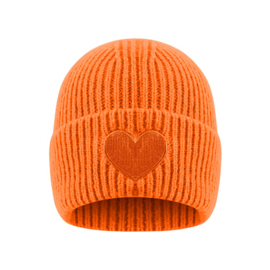 Mütze Heart Orange