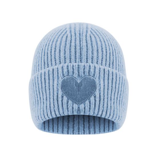 Mütze Heart Blau