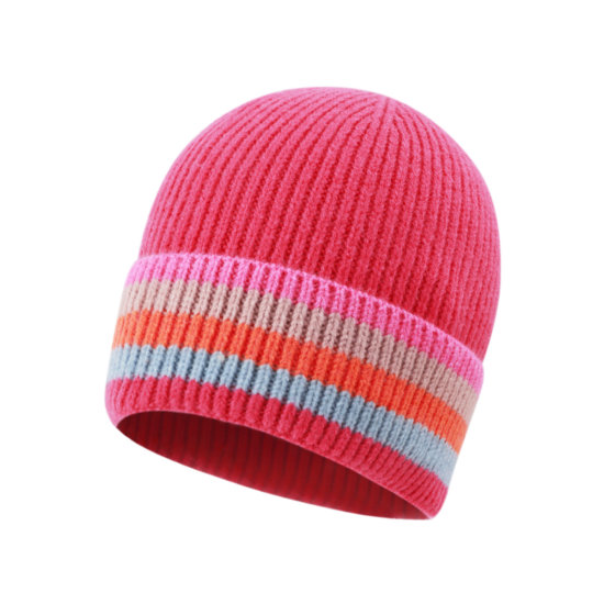 Mütze Multicolor Orange Pink