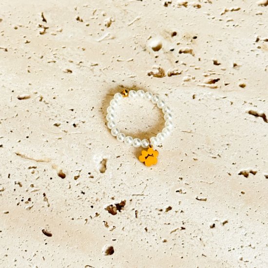 Ring Pfote Gold Edelstahl Ring Pfote Gold Edelstahl