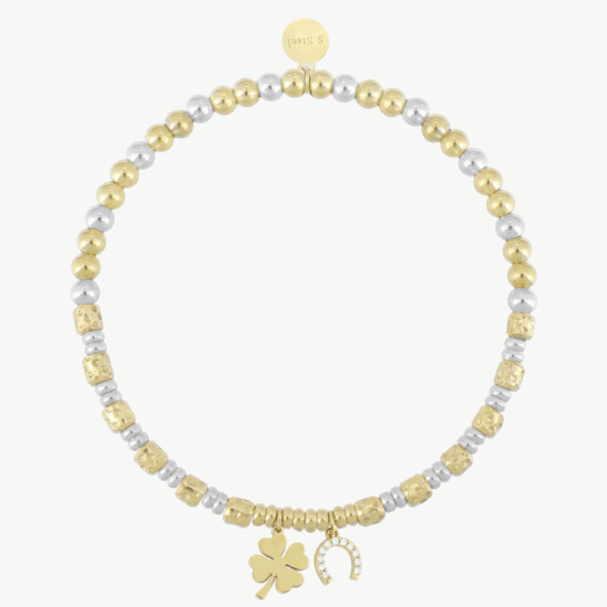 Armband Kleeblatt Hufeisen Armband Kleeblatt Hufeisen