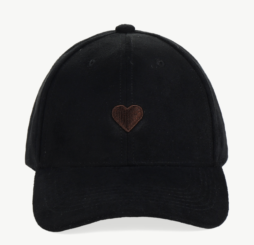 Cap Herz Black Cap Herz Black