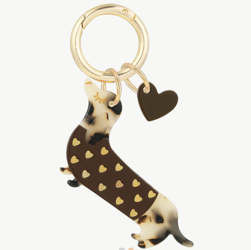 Schlüsselanhänger Dackel Leo Schlüsselanhänger Dackel Leo