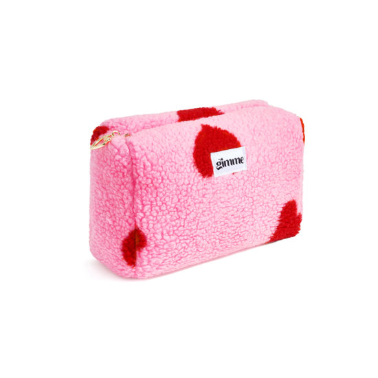 Kulturbeutel Fluffy Herz Pink Kulturbeutel Fluffy Herz Pink