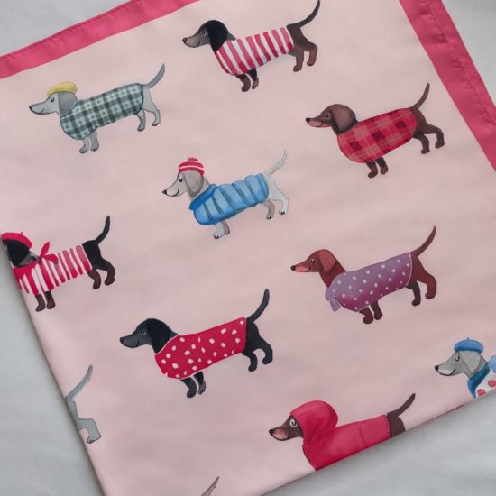 Tuch Dackel Pink