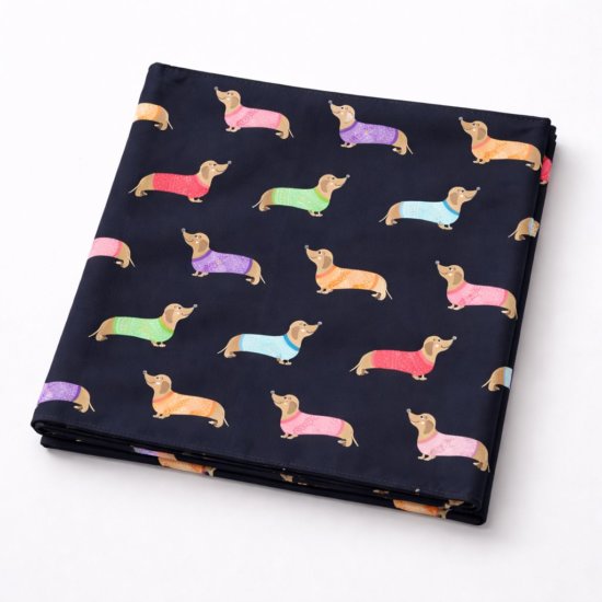 Tuch Dackel Schwarz Tuch Dackel Schwarz