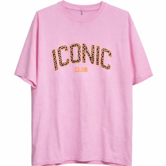 T-Shirt Iconic Club Rosa T-Shirt Iconic Club Rosa