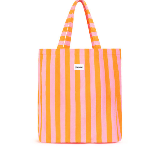 Tasche Shopper Stripes Orange