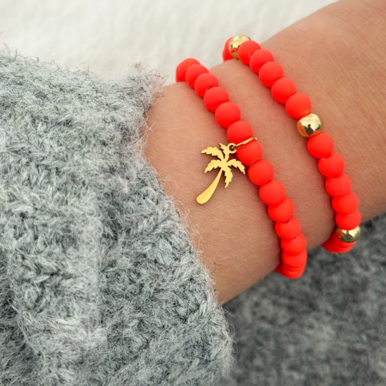 Armband Set Palme Polymerperlen
