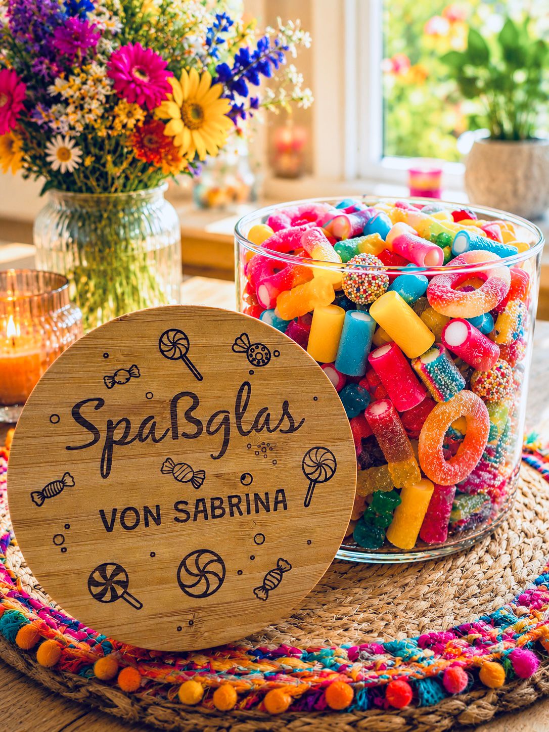 Spaßglas Süßigkeiten Spaßglas Süßigkeiten
