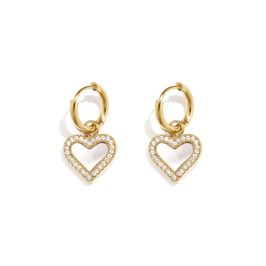 Ohrringe Heart Casual Daily Simple