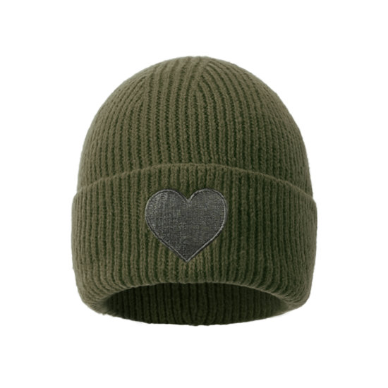 Mütze Heart Grün Mütze Heart Grün